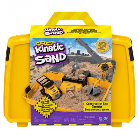 Kinetic Sand Construction Site Folding Sandbox Playset sabbia cinetica (6055877)