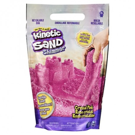 Kinetic Sand Crystal Pink 2lb Bag sabbia cinetica (6060800)