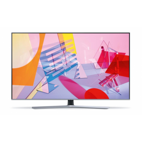 Samsung QLED 75Q64TAU 190,5 cm (75") 4K Ultra HD Smart TV Wi-Fi Titanio MY2020 (75Q64TGU)