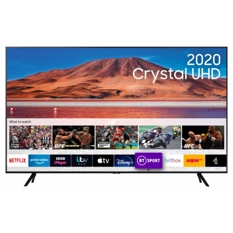 Samsung Series 7 UE50TU7172U 127 cm (50") 4K Ultra HD Smart TV Wi-Fi Carbonio, Argento (UE50TU7172_EU)