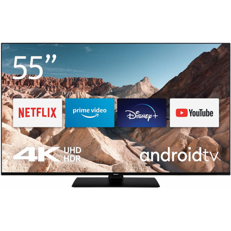 Nokia 5500A Smart TV 55" (139 cm) Android TV 4K UHD, DVB-C/S2/T2 Nero (5500A)
