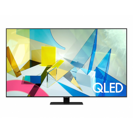 Samsung Series 8 QLED QE75Q80TATXZT 190,5 cm (75") 4K Ultra HD Smart TV Wi-Fi Nero, Argento (SAMSUNG ITALIA) (QE75Q80TATXZT)