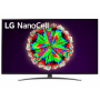 LG NanoCell NANO81 55NANO813NA TV 139,7 cm (55") 4K Ultra HD Smart TV Wi-Fi Nero, Acciaio inossidabile (55NANO813NA)