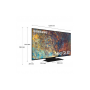 Samsung TV Neo QLED 4K 55" QE55QN90A Smart TV Wi-Fi Titan Black 2021 (QE55QN90AATXXH_PROMO)