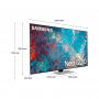 Samsung TV Neo QLED 4K 55" QE55QN85A Smart TV Wi-Fi Eclipse Silver 2021 (QE55QN85AATXXH_PROMO)