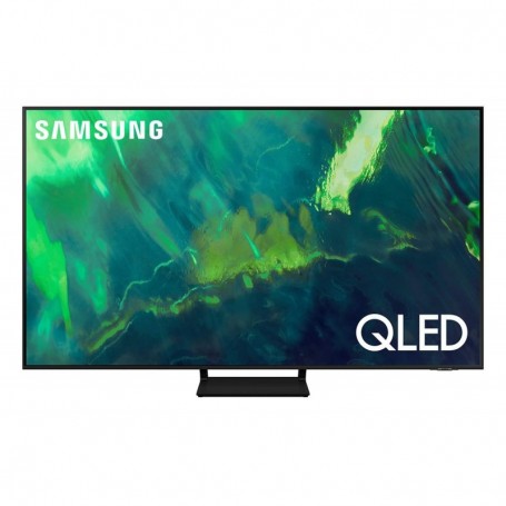Samsung TV QLED 4K 55" QE55Q70A Smart TV Wi-Fi Titan Gray 2021 (QE55Q70AATXZT)