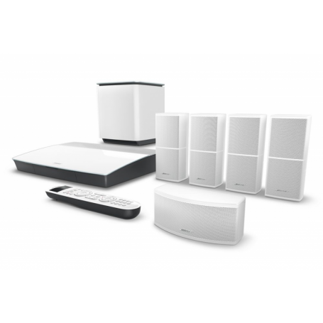 Bose Lifestyle 600 Home Cinema 5.1 JewelCube Subwoofer e Posteriori Wireless SoundTouch WHITE (Bose Lifes (Bose Lifestyle 600_W)
