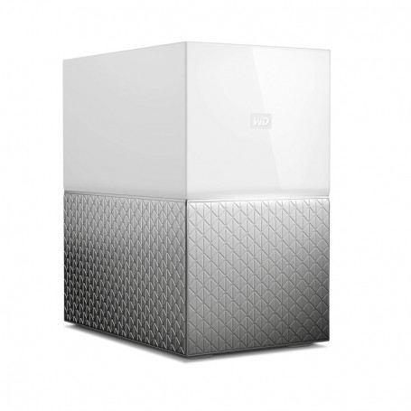 Western Digital My Cloud Home Duo 8TB Collegamento ethernet LAN Bianco dispositivo di archiviazione cloud p (WDBMUT0080JWT-EESN)