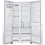 LG GSJ761SWXZ Combinazione Side by Side, larghezza 92 cm, 625 litri, door-in-door, NoFrost, bianco premium (GSJ761SWXZ)