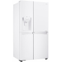 LG GSJ761SWXZ Combinazione Side by Side, larghezza 92 cm, 625 litri, door-in-door, NoFrost, bianco premium (GSJ761SWXZ)