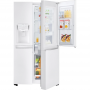 LG GSJ761SWZE Combinazione side-by-side, porta in porta, Total NoFrost, distributore di ghiaccio e acqua, bianco pr (GSJ761SWZE)
