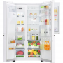 LG GSJ761SWZE Combinazione side-by-side, porta in porta, Total NoFrost, distributore di ghiaccio e acqua, bianco pr (GSJ761SWZE)