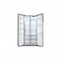Combinazione side-by-side Gorenje NRS8182KX, larghezza 83,2 cm, 441L, NoFrostPlus, display LCD, argento (20001333) (NRS8182KX)