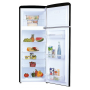 Amica KGC15634S frigo-congelatore retrò, larghezza 55 cm, altezza 144 cm, 206 L, scongelamento automatico, FrostCon (KGC15634S)