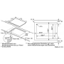 Neff T16PT76X0 - Piano Cottura Elettrico in Vetroceramica con TwistPad Filo Top TPT1676X (T16PT76X0)