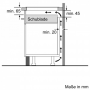 Piano cottura a induzione Neff T36BB41N0K (TBB3641N) in acciaio inox (TBB3641N)