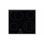 Neff T18B42N2 Piano cottura, vetroceramica, larghezza 60 cm, pulsanti sensore, telaio in acciaio inossidabile (TB1842 (T18B42N2)