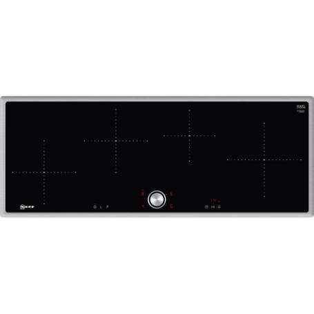 Neff TBT4040N (T40BT40N0) Piano cottura a induzione autosufficiente, 90 cm di larghezza, TwistPad (T40BT40N0)