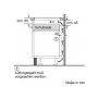 Neff TTT5820N Piano cottura a induzione, vetro ceramico, larghezza 80 cm, acciaio inossidabile, TwistPad (T58T (T58TT20N0_PROMO)