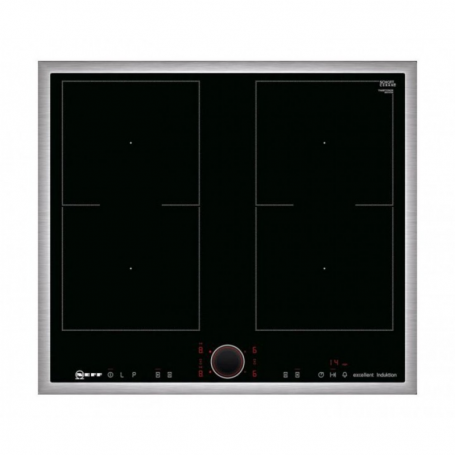 Piano cottura a induzione autosufficiente Neff TBT4674N (T46BT73N2K), acciaio inox (TBT4674N)