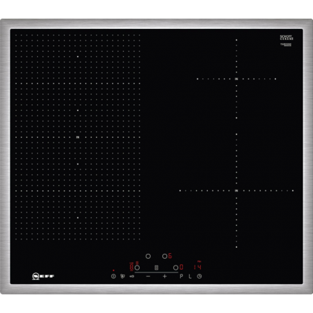 Neff T56BD50N0 N70 Piano cottura a induzione autosufficiente, vetroceramica, (T56BD50N0)