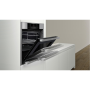 Neff BFT4664N A + forno a vapore incorporato, larghezza 60 cm, 71 l, controllo FullTouch, acciaio inossidabile (B46F (B46FT64N0)