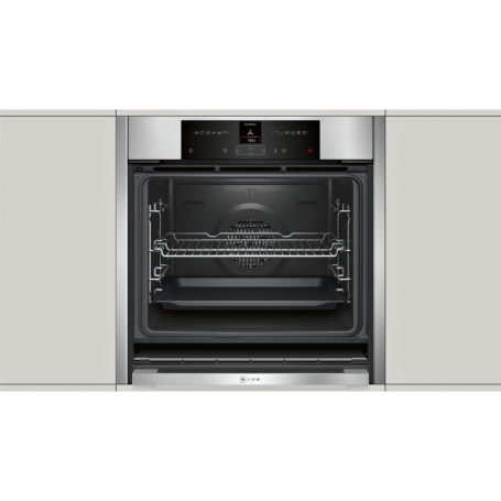 Neff BCR5522N A+ forno da incasso, 60 cm larghezza, 71 L, pulsanti sensore,  autopulente, acciaio inossidabile (