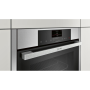 Neff BFS1522N A + forno a vapore, larghezza 60 cm, 12 modalità di riscaldamento, EasyClean, acciaio inossidabile (B (B15FS22N0)