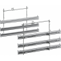 Neff Z11TF36X0 guide telescopiche a 3 livelli per forno Acciaio inossidabile (Z11TF36X0)