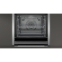 Neff BCC3672 EEK: forno da incasso, larghezza 60 cm, 71 litri, pirolisi CircoTherm, acciaio inossidabile (B6CCH7AN0) (B6CCH7AN0)