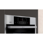 Neff CFT1624H A + forno a vapore compatto, 60 cm di larghezza, 47 L, CircoTherm, EasyClean, acciaio inossidabile (C1 (C16FT24H0)
