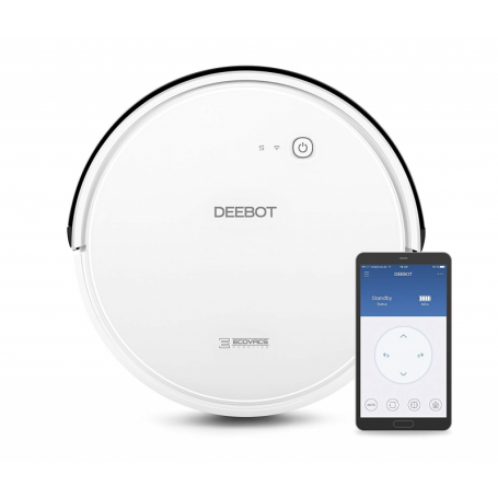 ECOVACS DEEBOT D600 Robot aspirapolvere Bianco (D600)