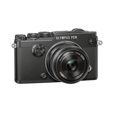OLYMPUS PEN-F BLACK+17/1,8 Garanzia 4 anni ufficiale Olympus Italia (PEN-F 17 BLACK)