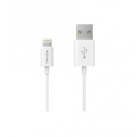 nevox LC-1406 cavo Lightning 2 m Bianco (LC-1406)