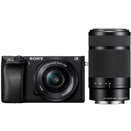 SONY ALPHA 6300+16-50 OSS+55-210 OSS TWIN KIT Garanzia 4 anni ufficiale Sony Italia (ALPHA 6300 16-50)