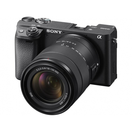 SONY ALPHA 6400 BLACK + 18-135 OSS (ILCE6400MB) ITALIA (SS203)