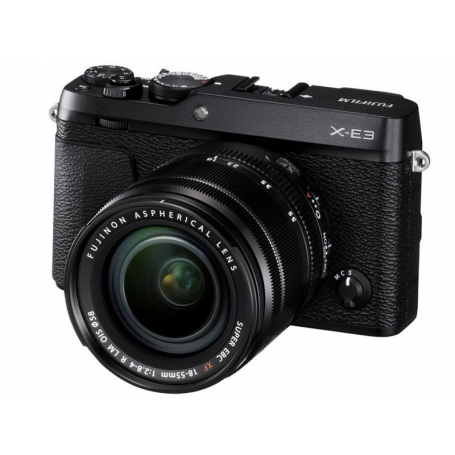 FUJI X-E3 BLACK+XF 18-55/2,8-4R LM OIS Garanzia 4 anni ufficiale Fujifilm Italia (X-E3 BLACK 18-55)