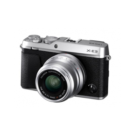 FUJI X-E3 SILVER+XF 23/2 R WR Garanzia 4 anni ufficiale Fujifilm Italia (X-E3 SILVER 23)
