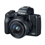 CANON EOS M50 BLACK+EF-M 15-45 IS STM VALUE UP KIT Garanzia 4 anni ufficiale Canon Italia (CN607)