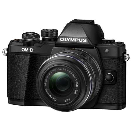 OLYMPUS OM-D E-M10 MARKIII BLACK+14-42IIR Garanzia 4 anni ufficiale Olympus Italia (OM-D E-M10 MARKIII 14-42)