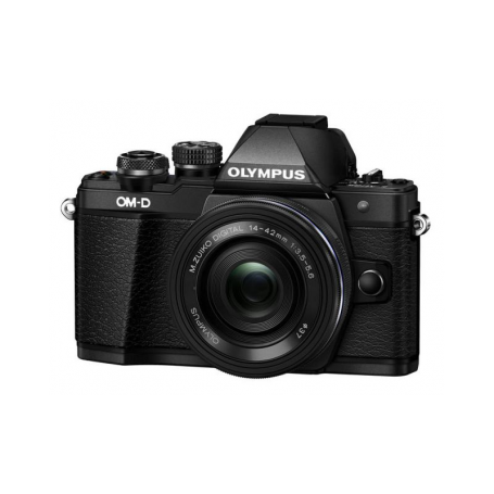 OLYMPUS OM-D E-M10 MARKII BLACK+14-42 EZ Garanzia 4 anni ufficiale Olympus Italia (OM-D E-M10 MARKII 14-42 BLACK)