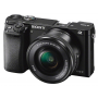 Sony Alpha 6000L, fotocamera mirrorless con obiettivo 16-50 mm, attacco E, sensore APS-C, 24.3 MP (ILCE6000LB)