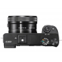 Sony Alpha 6000L, fotocamera mirrorless con obiettivo 16-50 mm, attacco E, sensore APS-C, 24.3 MP (ILCE6000LB)