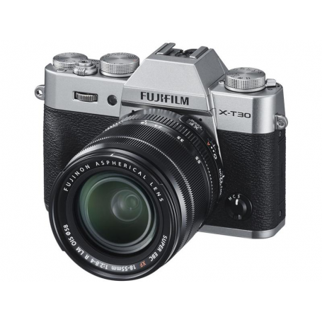 FUJI X-T30 SILVER + 18-55/2,8-4 R LM OIS (ITALIA) (FU813)