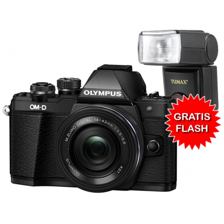 OLYMPUS OM-D E-M10 MARKII BLACK + 14-42 EZ (OL509)