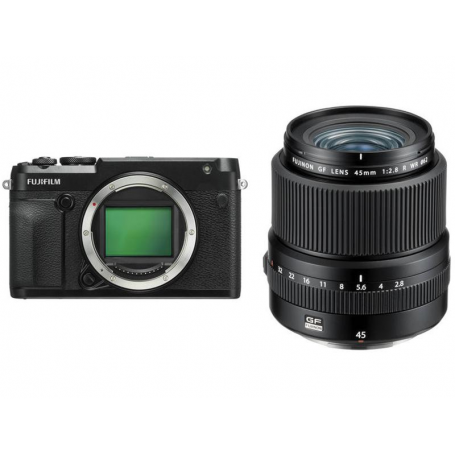 FUJIFILM GFX 50R + GF 45/2,8 R WR  Garanzia FUJIFILM ITALIA 2 anni (FU798)