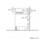 Neff TBD5820N Piano cottura a induzione, vetroceramica,  larghezza 80 cm, TouchControl, (PRONTA CONSEGNA) (T58BD20N0_PROMO)