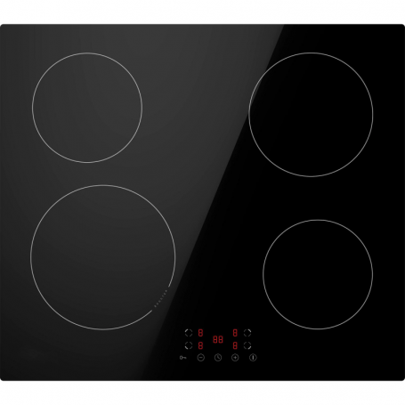 Amica KMI754000C Piano cottura a induzione, larghezza 60 cm, tasti sensore, timer, riconoscimento pentole, sicurezz (KMI754000C)