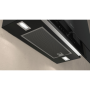 Cappa aspirante per montaggio a muro 90 cm clear glass black printed D95FHP1S0 (D95FHP1S0)