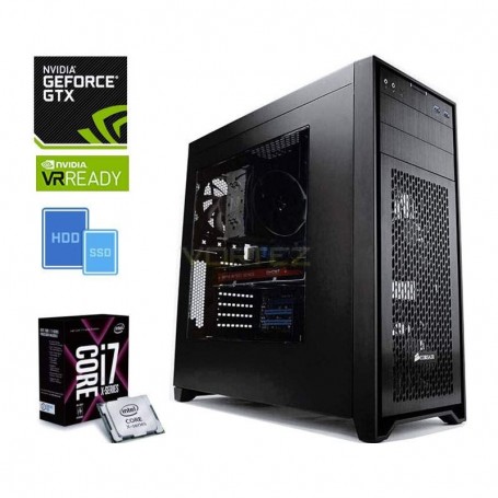 PC CAD STATION intel Core i9-7900X 3.3GHz(10CORE)+64GB+(7.50TB)+GTX1080TI/11GB+X299+DVDRW (CADSTATION64_7900X_7T_1080TI)
